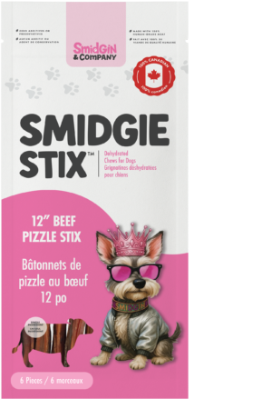 12” Beef Pizzles – 6 Pack